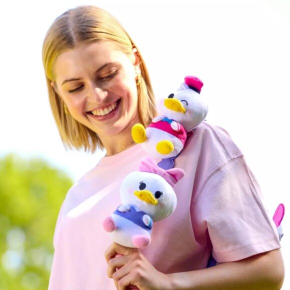 Disney Donald Duck Pink Shirt Mini Mix-Its Plush – 7 3/4'' Star NWT New in Hand - Picture 12 of 14